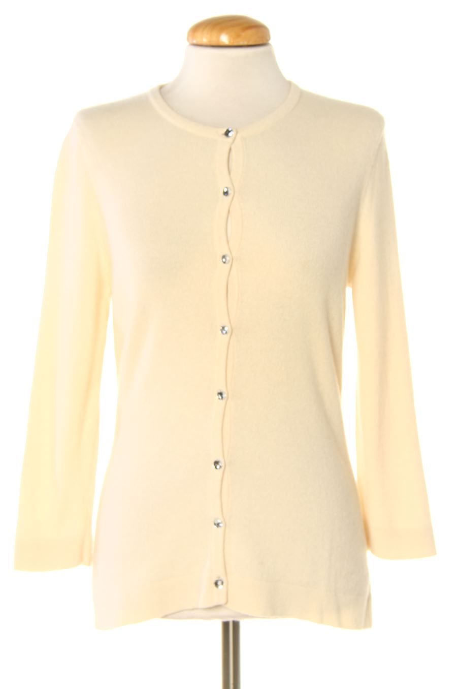 Gilet Ann Taylor de la taille M, de couleur beige