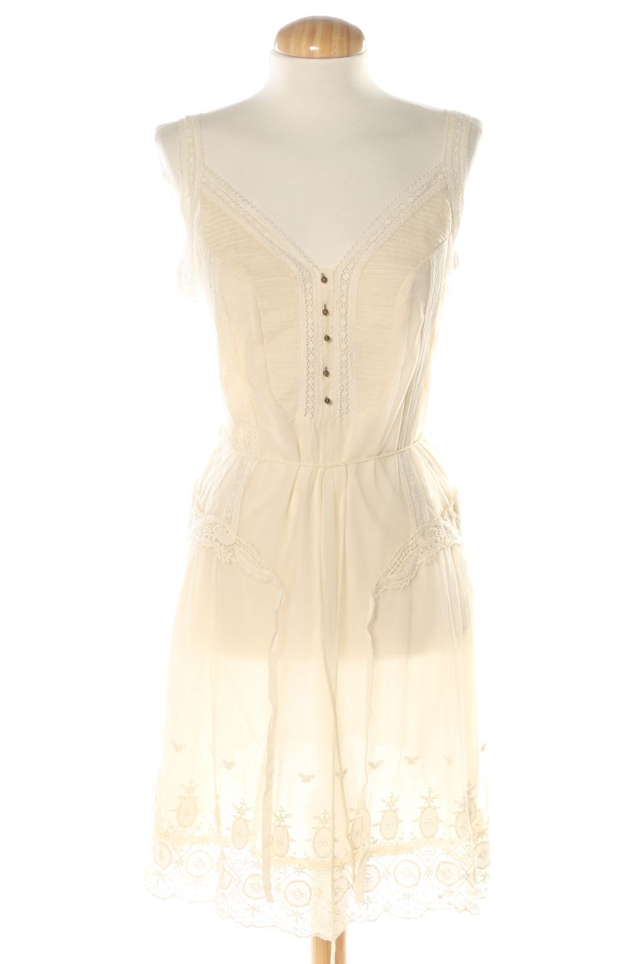 Robe casual Sfera de la taille S, de couleur beige