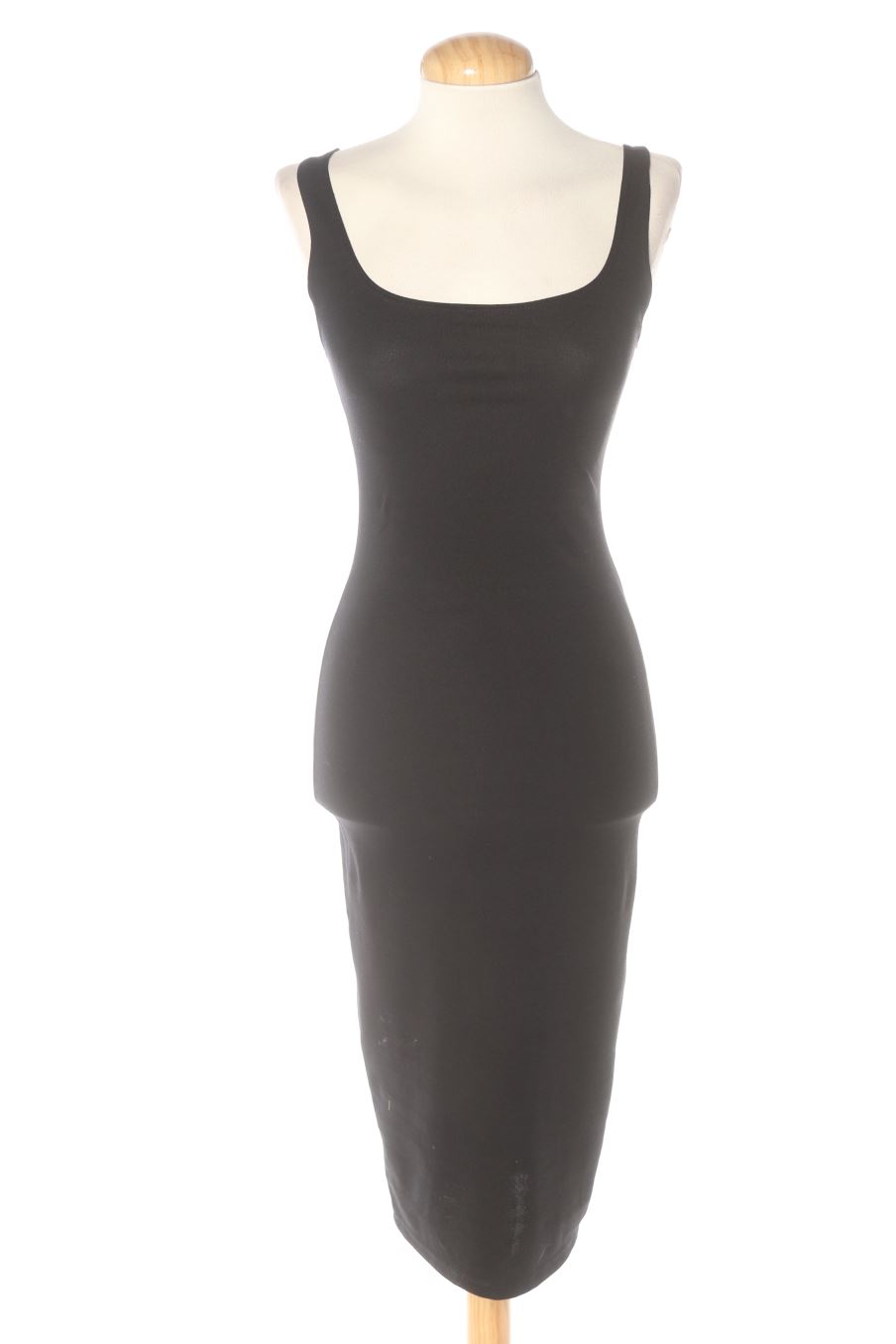 Robe casual Zara de la taille S, de couleur noir
