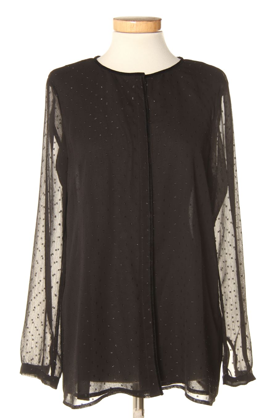 Chemise Esprit de la taille 40, de couleur noir