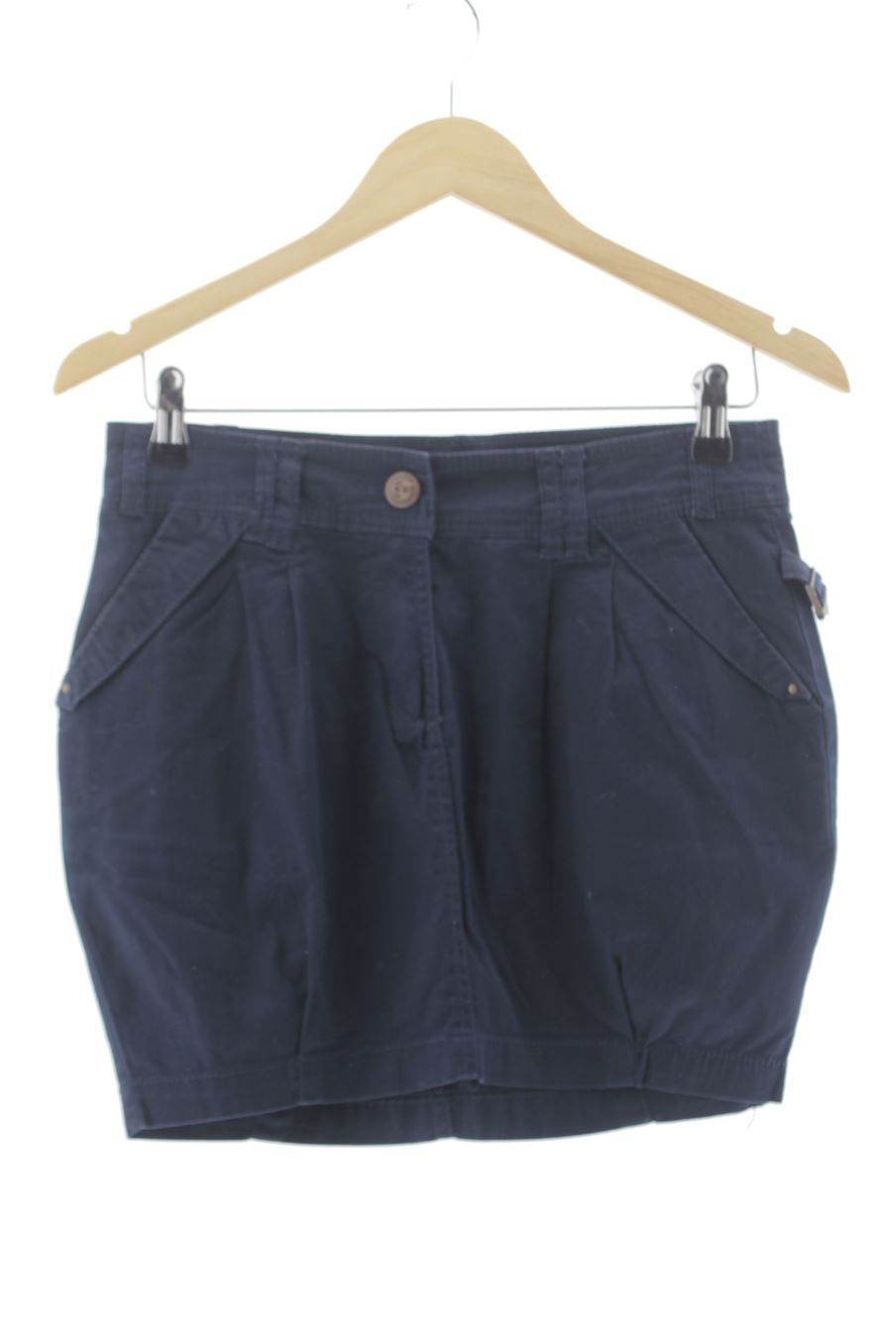 Gonne de Pull & Bear de la talla 38, de color blu oltremare