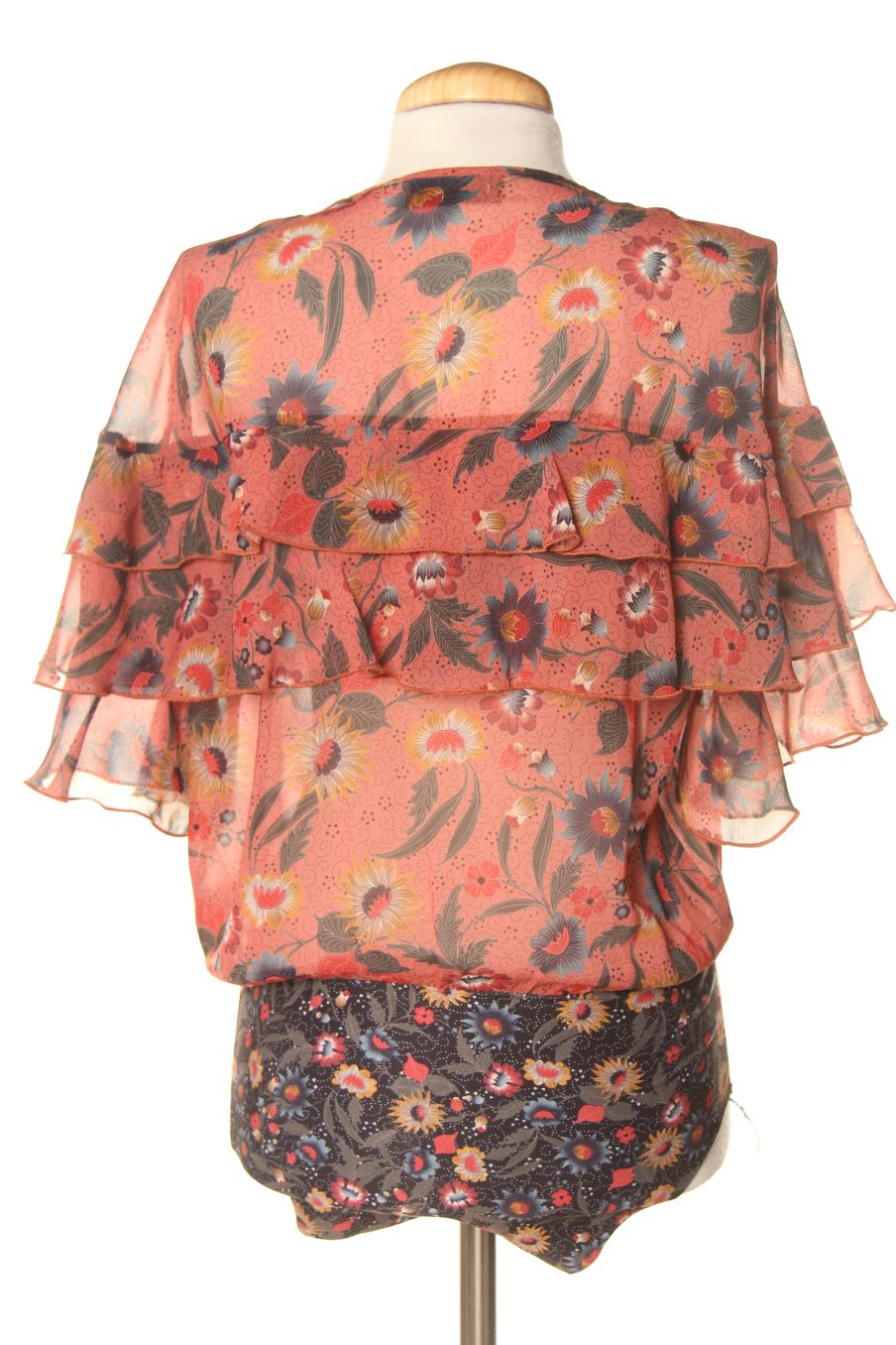 Body de Zara de la talla S, de color estampado
