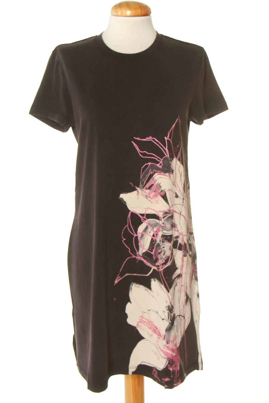 Vestito casual de Desigual de la talla M, de color nero
