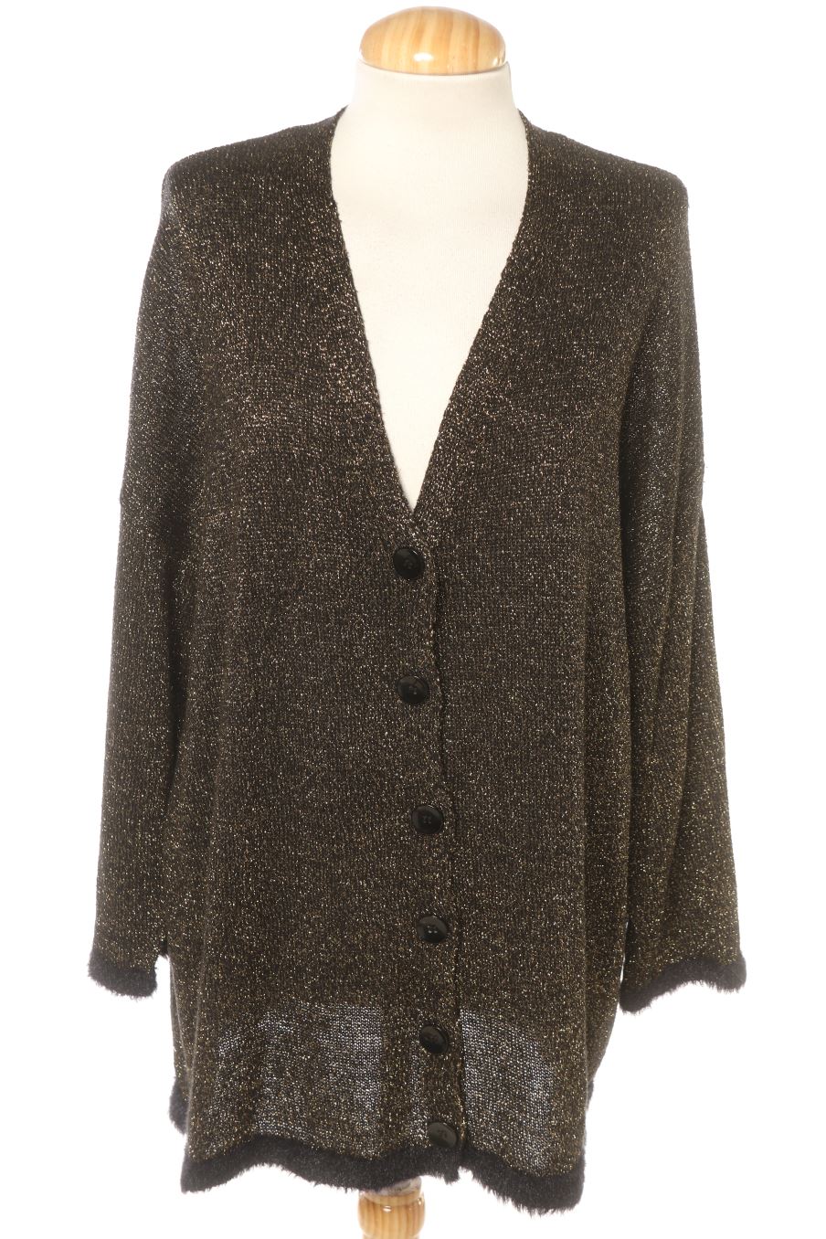 Gilet Zara de la taille S, de couleur doré