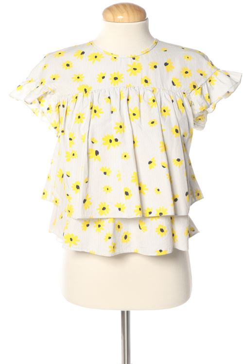 Blusa a maniche corte