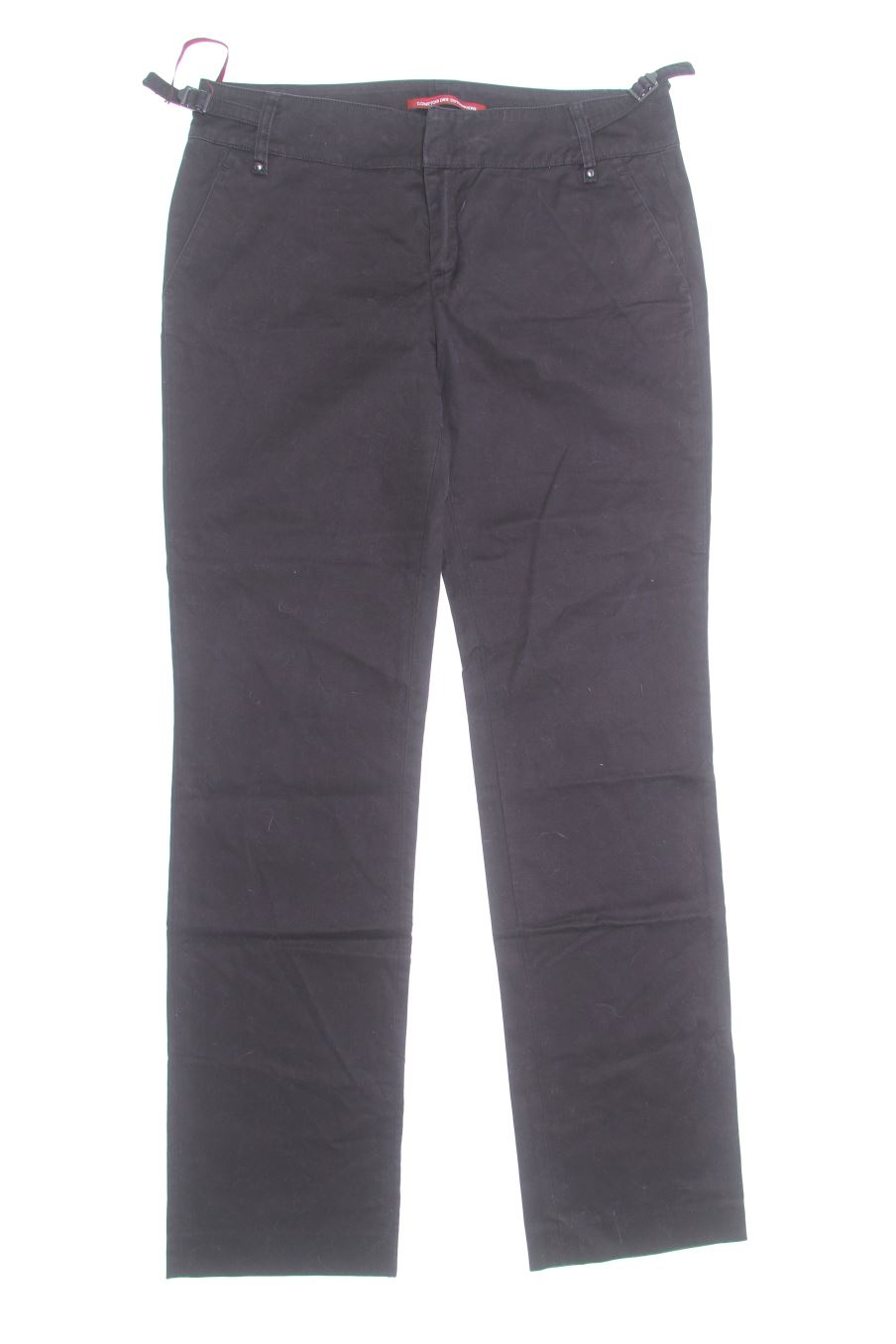 Pantalon Comptoir Des Cotonniers Noir Taille 40 - Occasion En Très Bon état, Matière Polyamide/élasthane