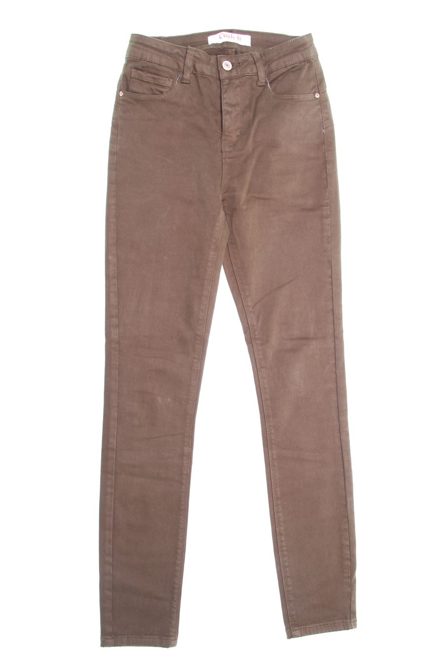 Vaqueros de Cindy.H de la talla 34, de color verde de ropa vaquera