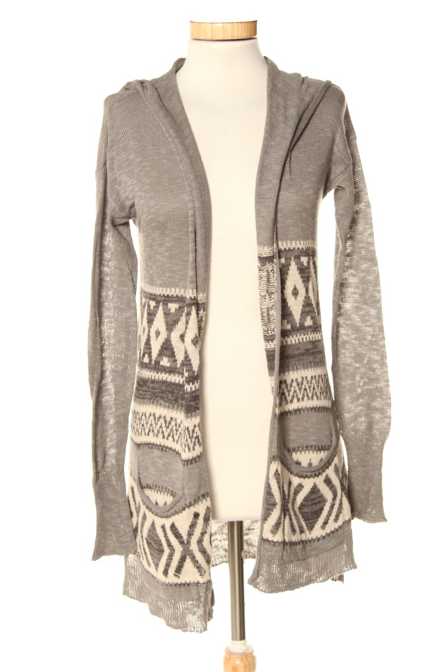 Gilet Hollister de la taille XS, de couleur gris