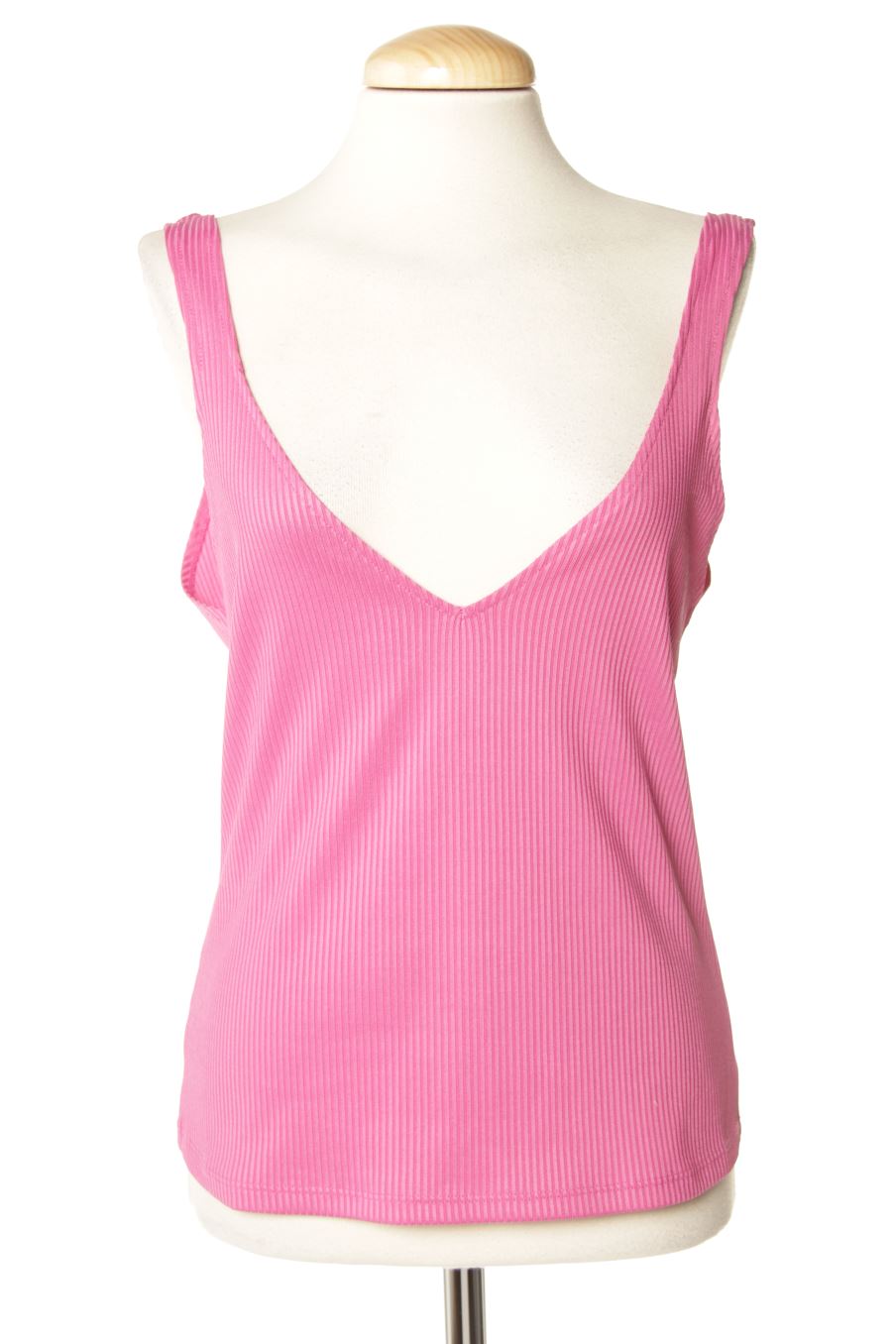 Top Zara de la taille M, de couleur rose