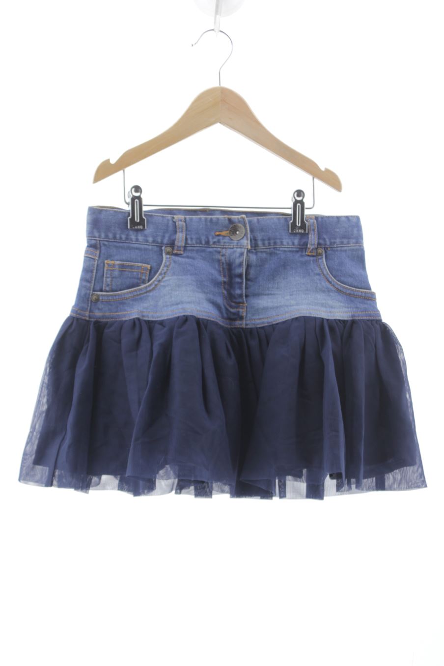 Jupe Boboli de la taille 10 ans de denim de seconde main