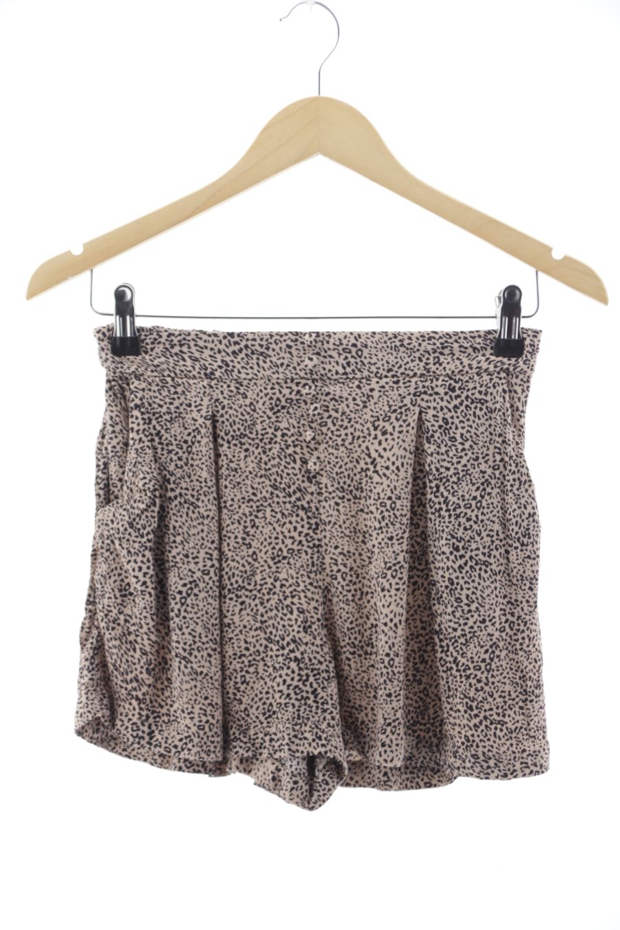 Kurze Hose von Mango Größe XS, Farbe Animal print, für