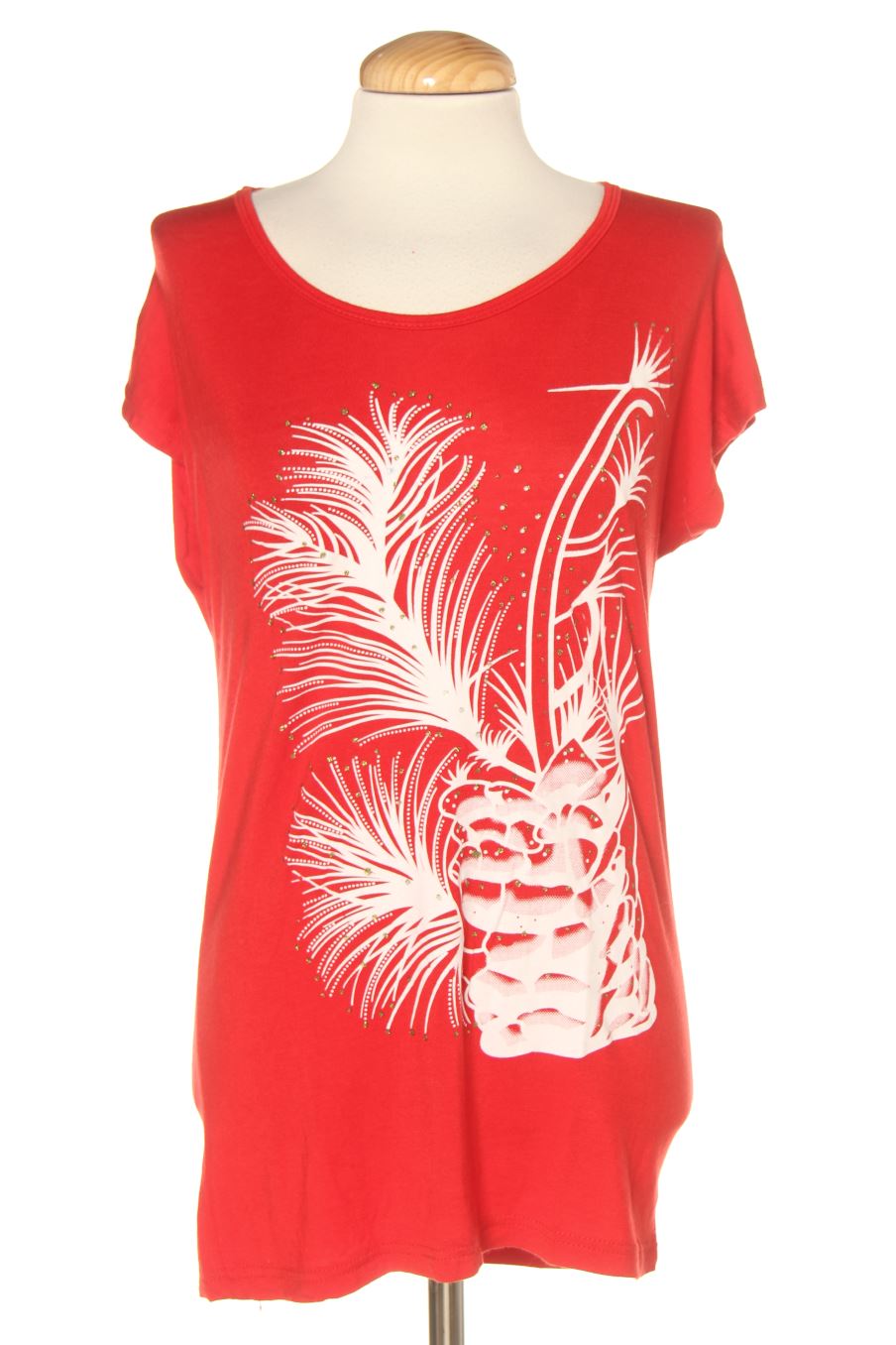 T-Shirt von PERCENTIL Größe S, Farbe Rot, für