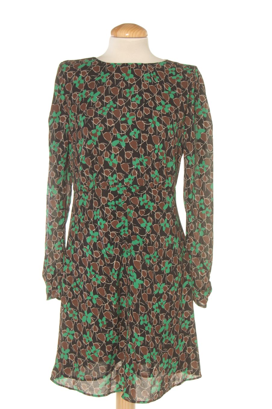 Vestido casual de Mango de la talla L, de color estampado