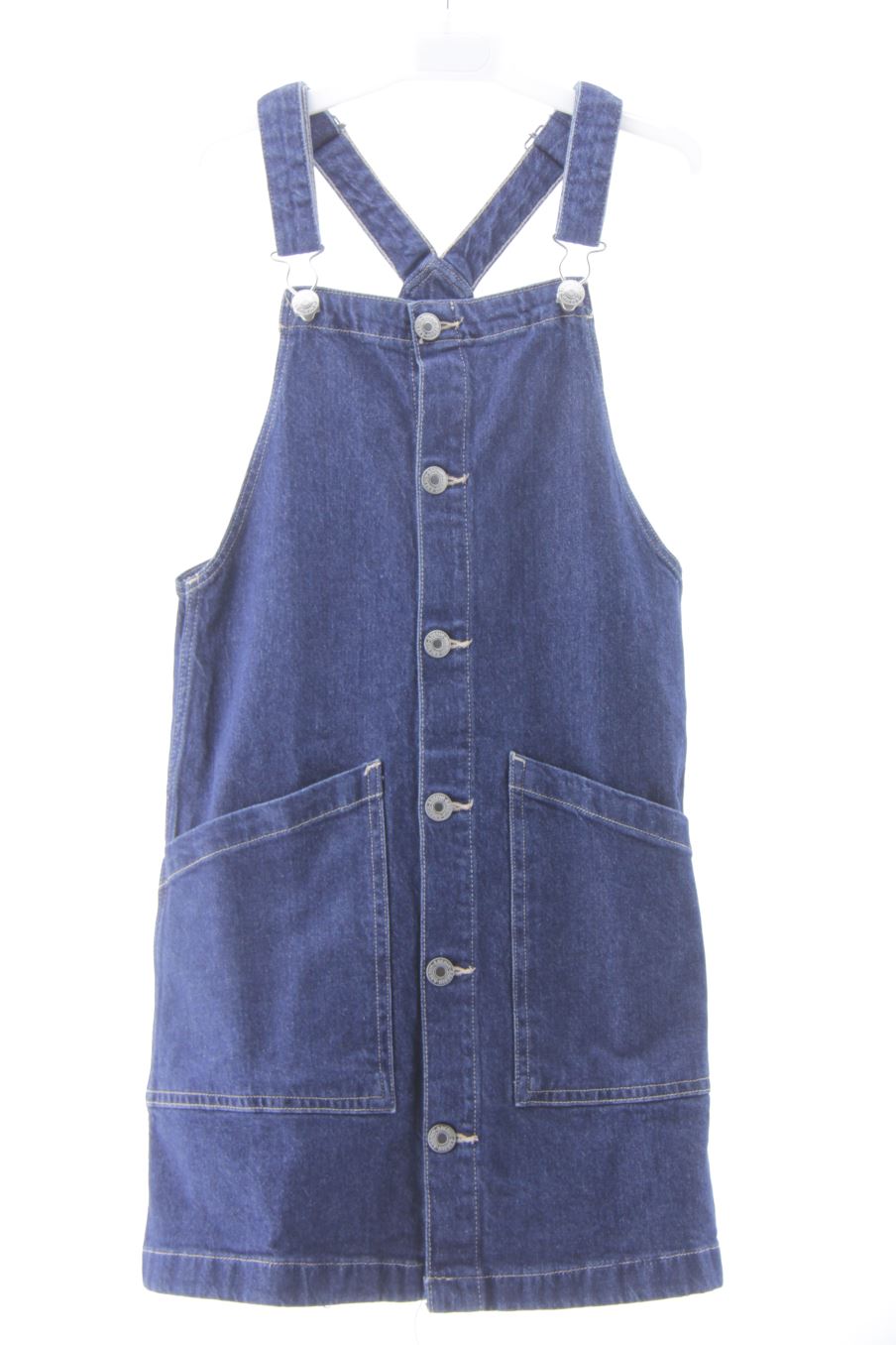 Vestido sport de H&M de la talla 10 años de denim de segunda mano