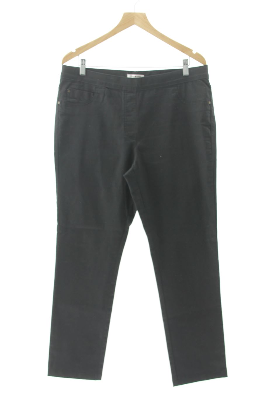 Pantaloni de Punto roma de la talla XL, de color nero
