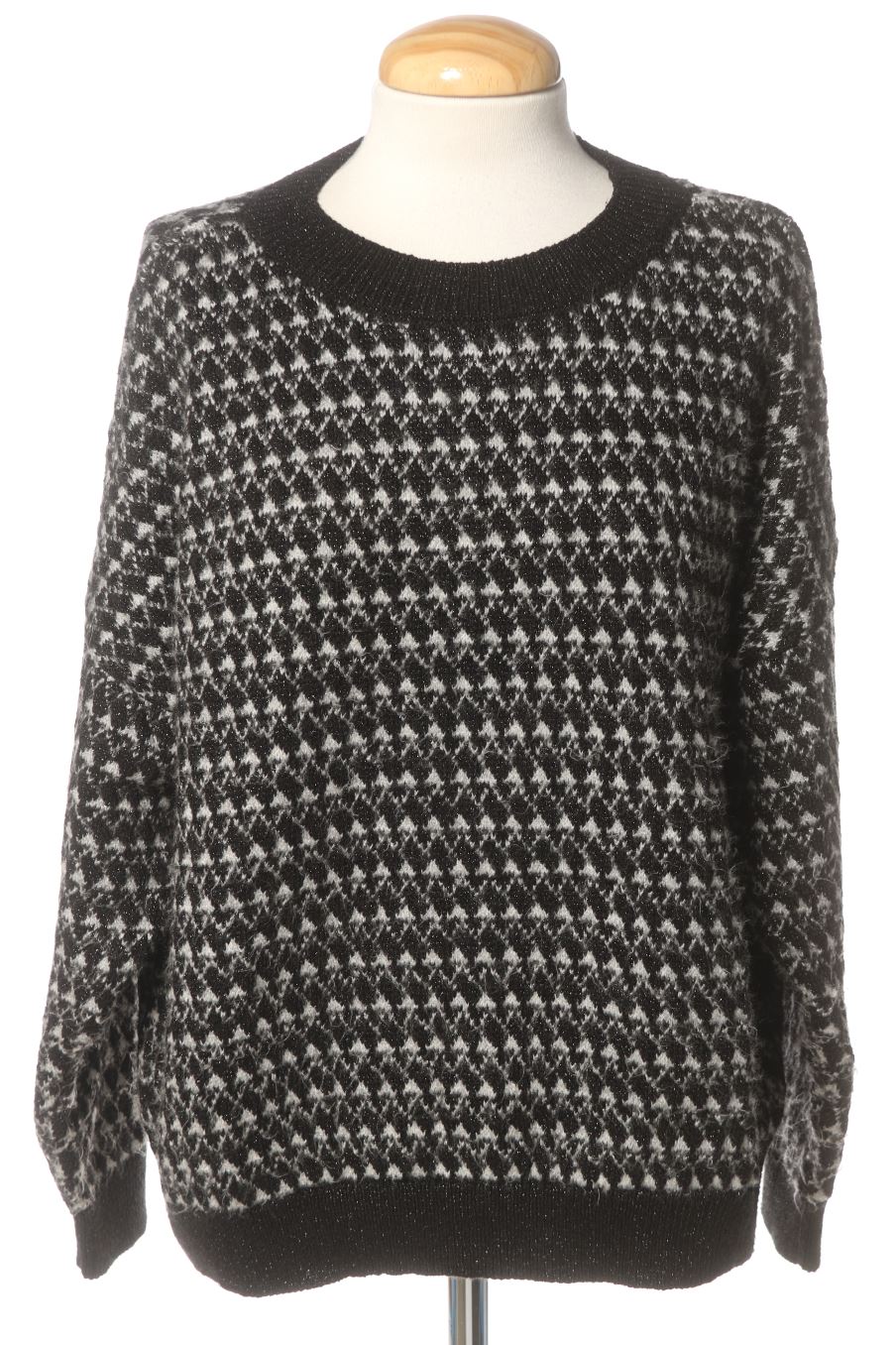 Pull Mango de la taille S, de couleur noir