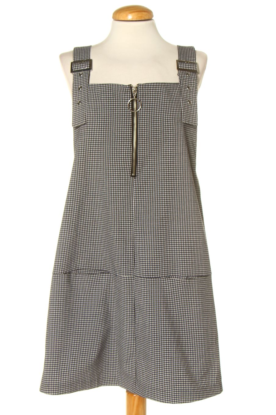 Robe casual Mango de la taille L, de couleur carreaux