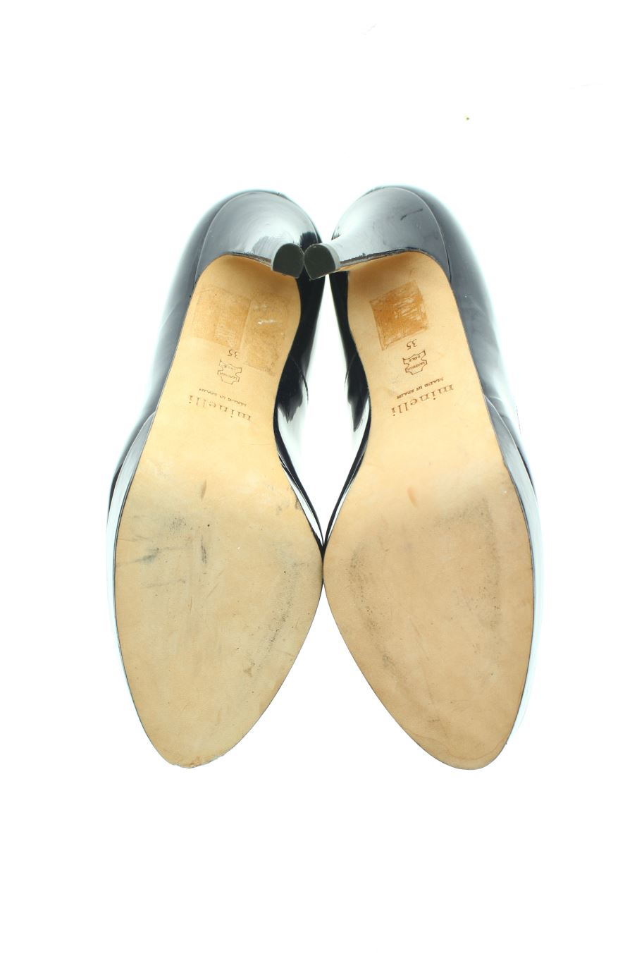 Zapatos de tacon de Minelli de la talla 35, de color azul marino de