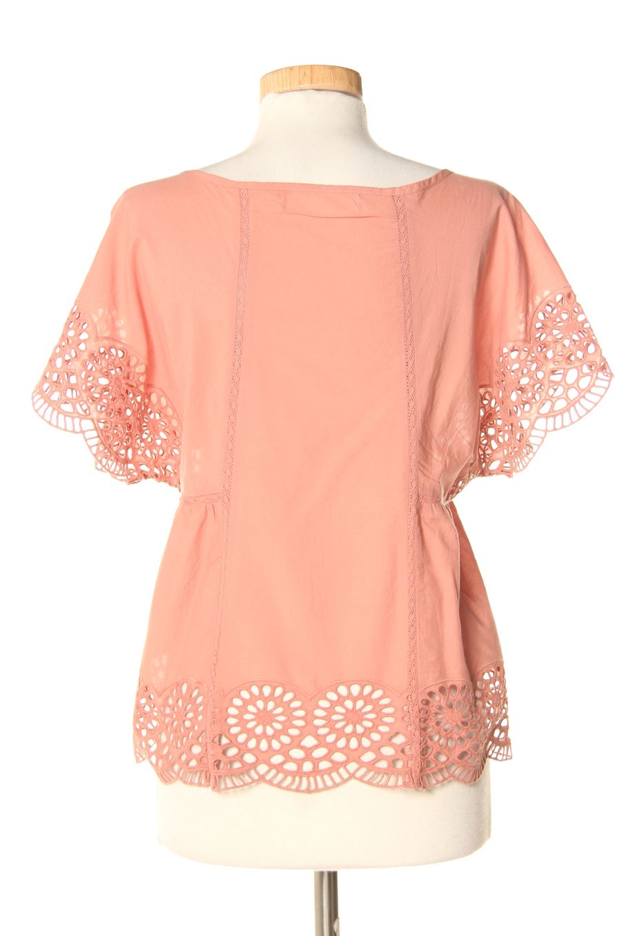 Blouse à manches courtes Promod de la taille M, de couleur rose