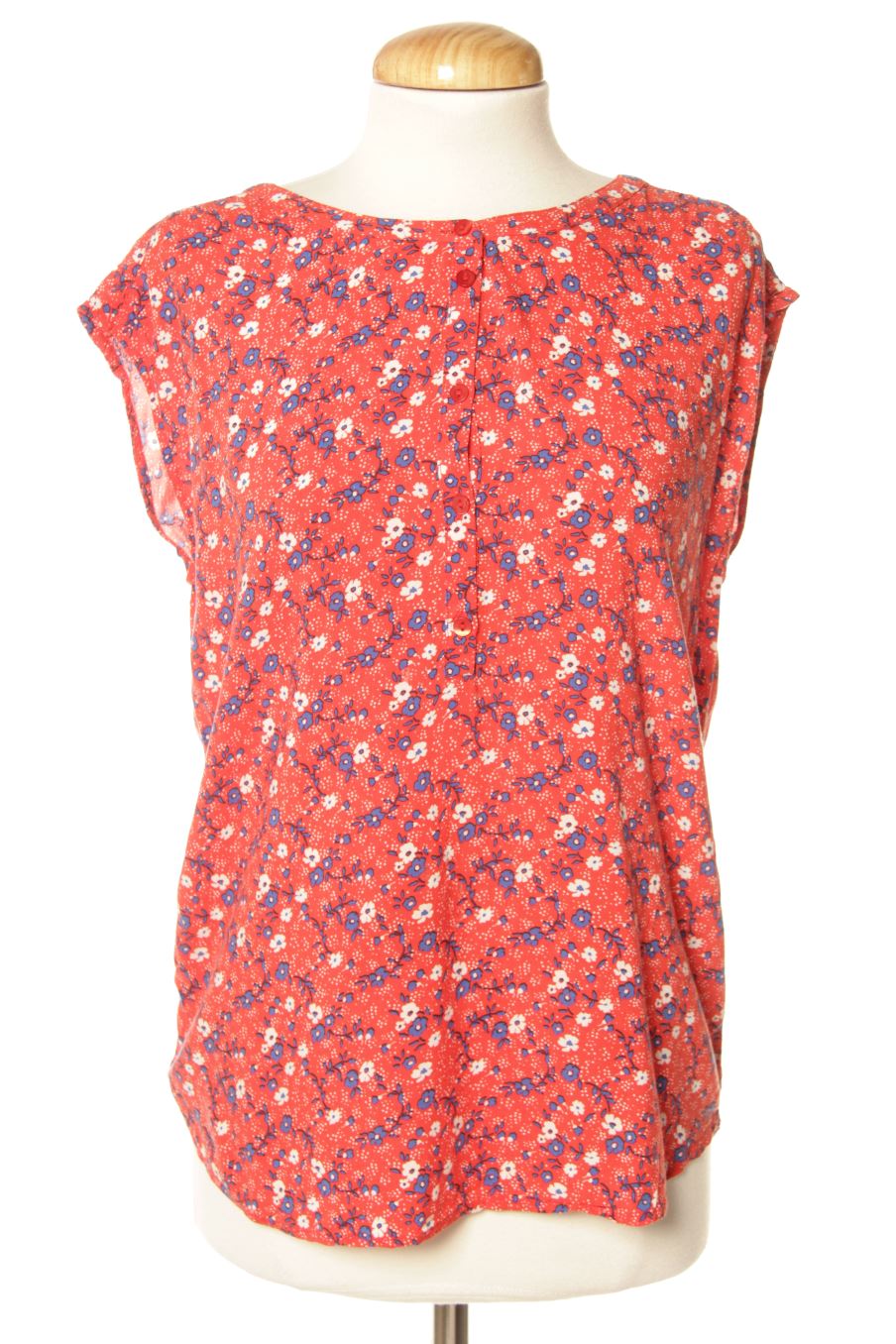 Blusa de manga corta de C'est Beau la Vie! de la talla 36, de color flores