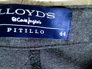 Pantalon Lloyd`s de la taille 44, de couleur gris