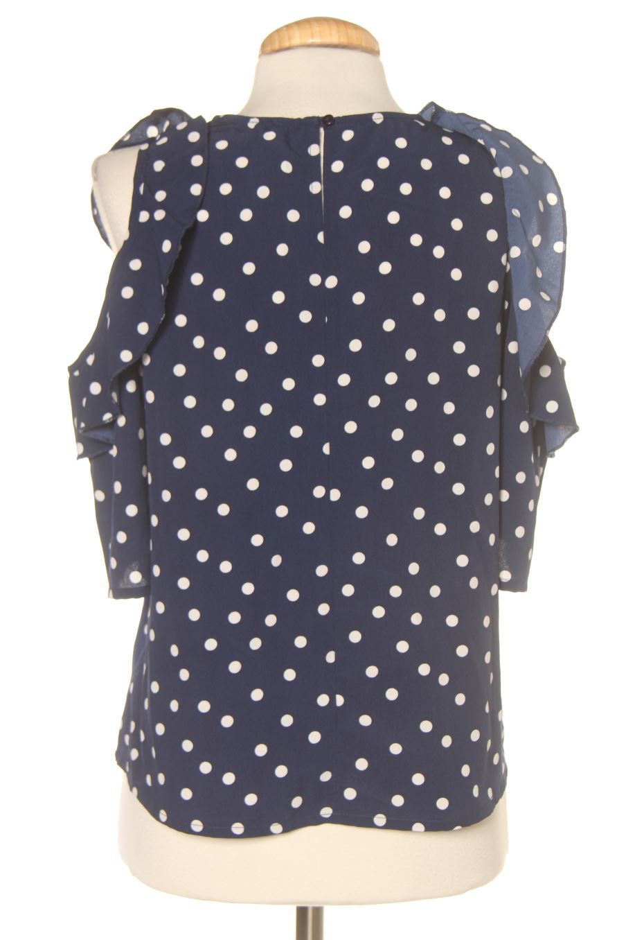 Blusa de manga corta de Tiffosi de la talla S, de color azul