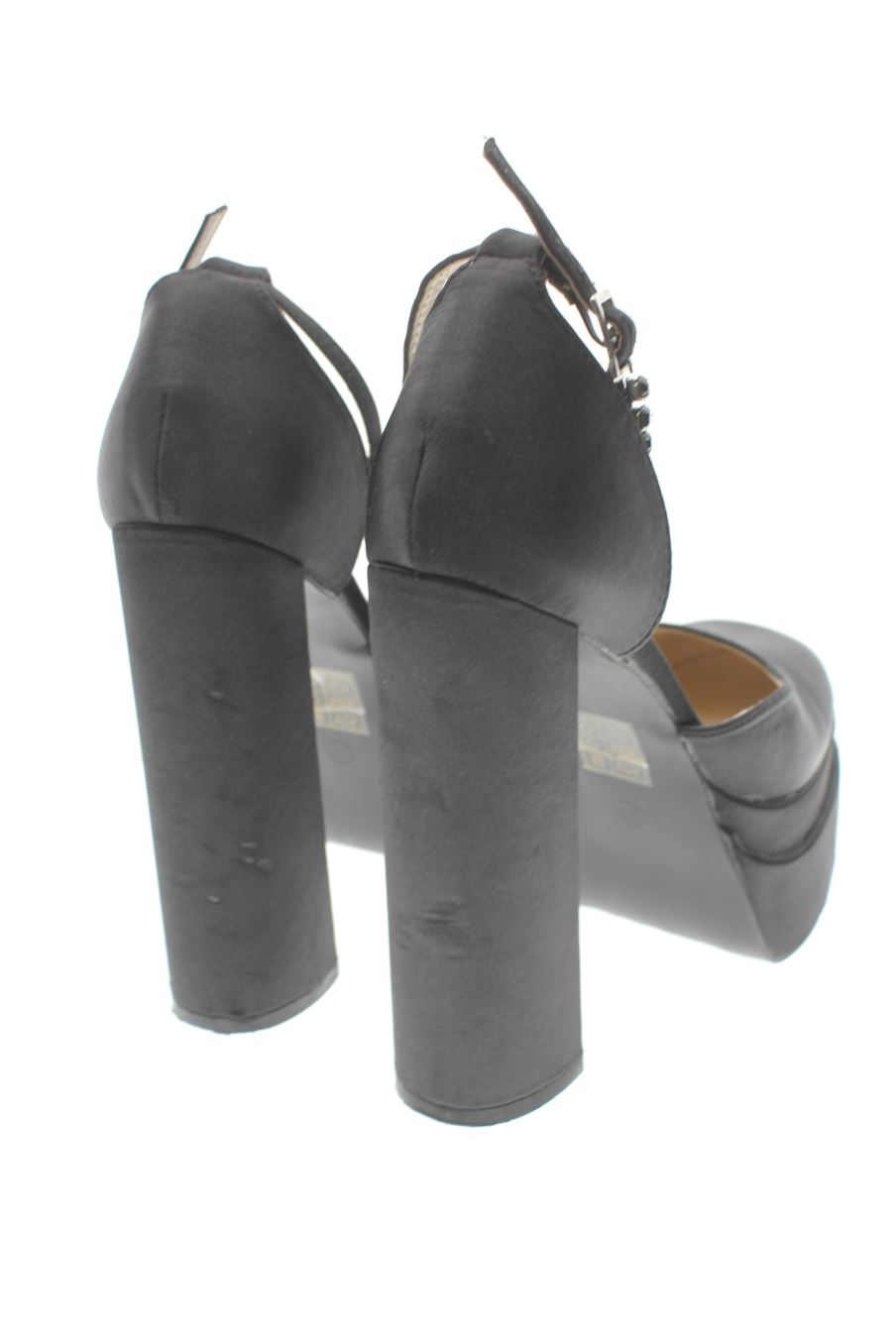 Plataformas de Tulipano de la talla 38, de color negro de