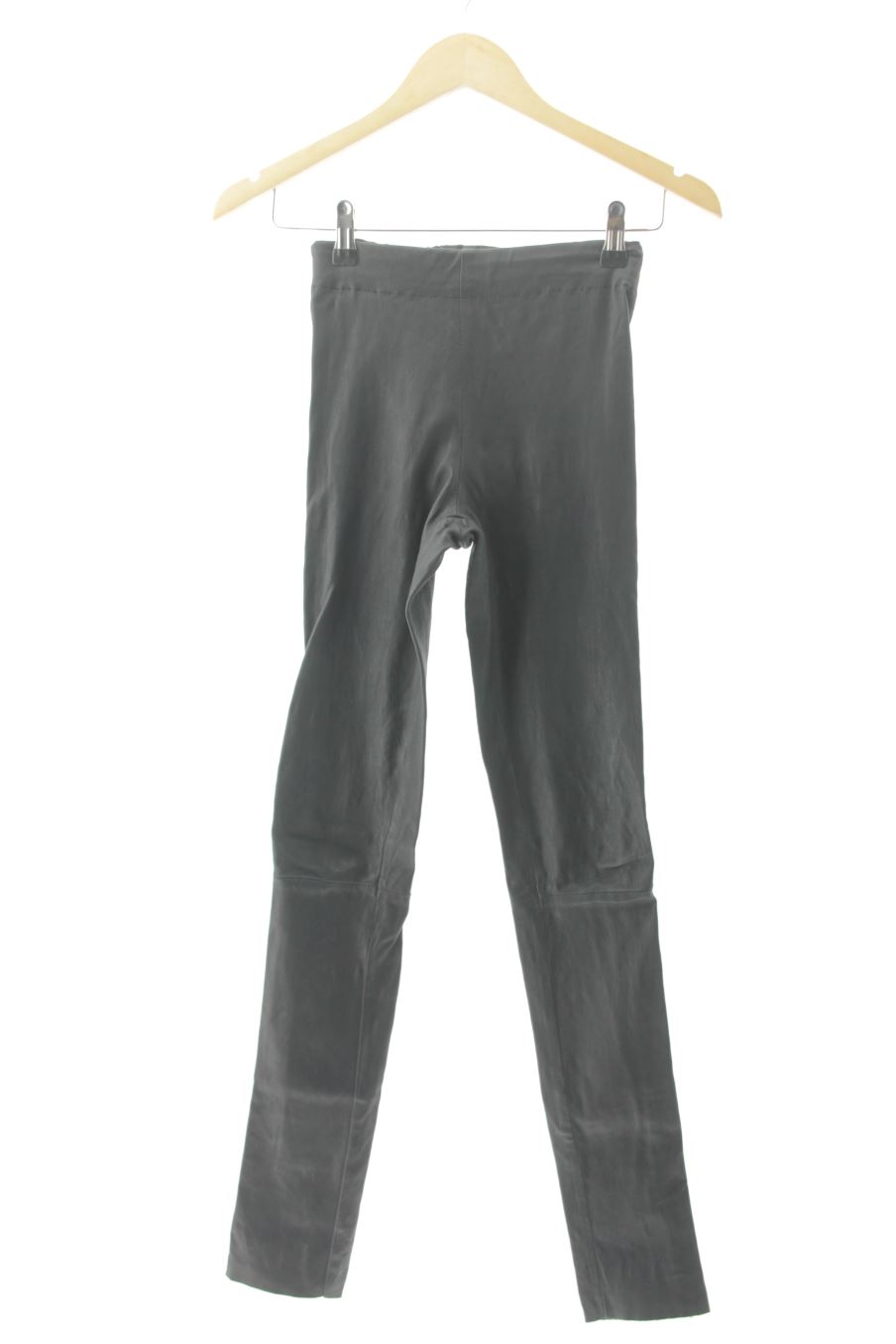 Pantalón de POINTENOIRE de la talla XS, de color negro de piel