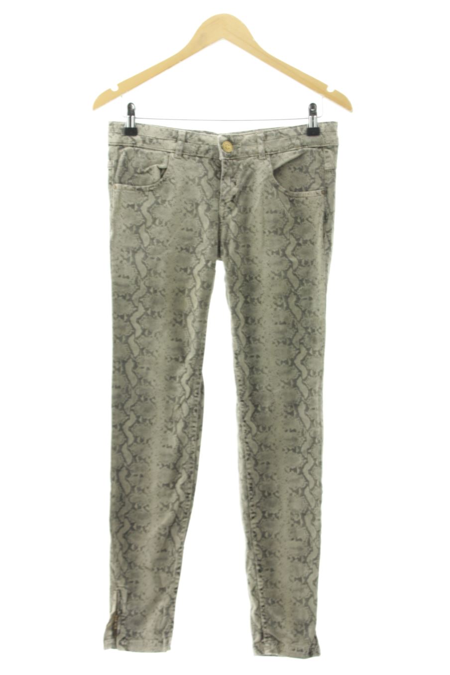 Jeans Pull & Bear de la taille 38, de couleur animal print