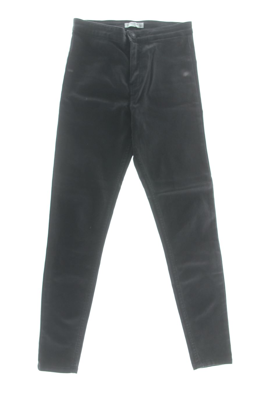Vaqueros de Pull & Bear de la talla 38, de color negro de ropa vaquera