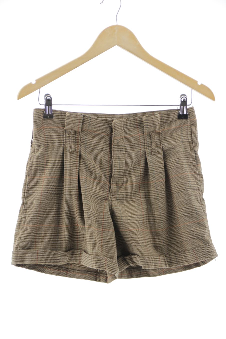 Shorts Pull & Bear de la taille 38, de couleur carreaux