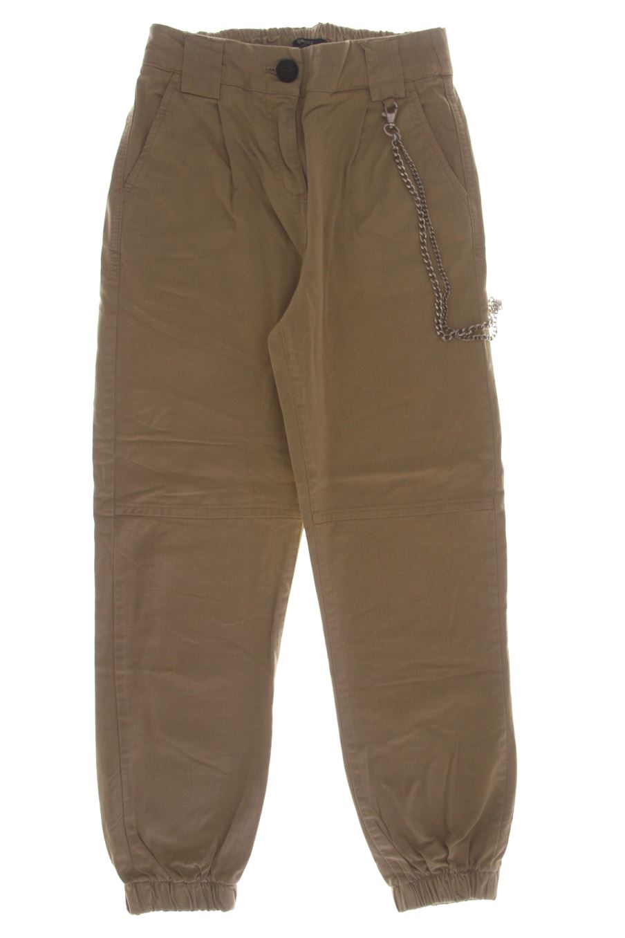 Jeans Bershka de la taille 34, de couleur marron de denim