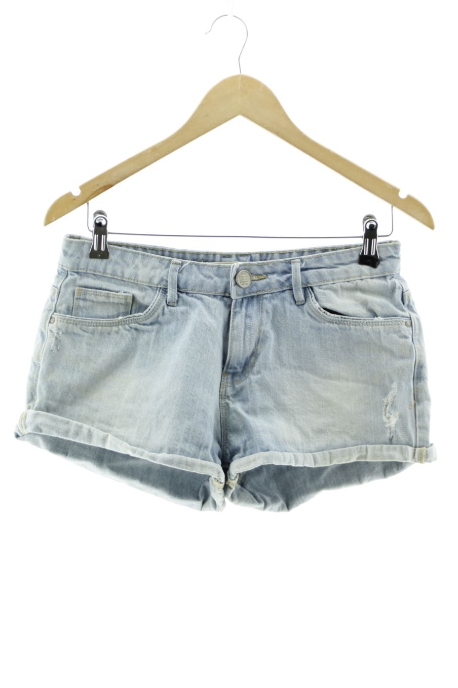 Shorts Springfield de la taille 38, de couleur bleu de denim