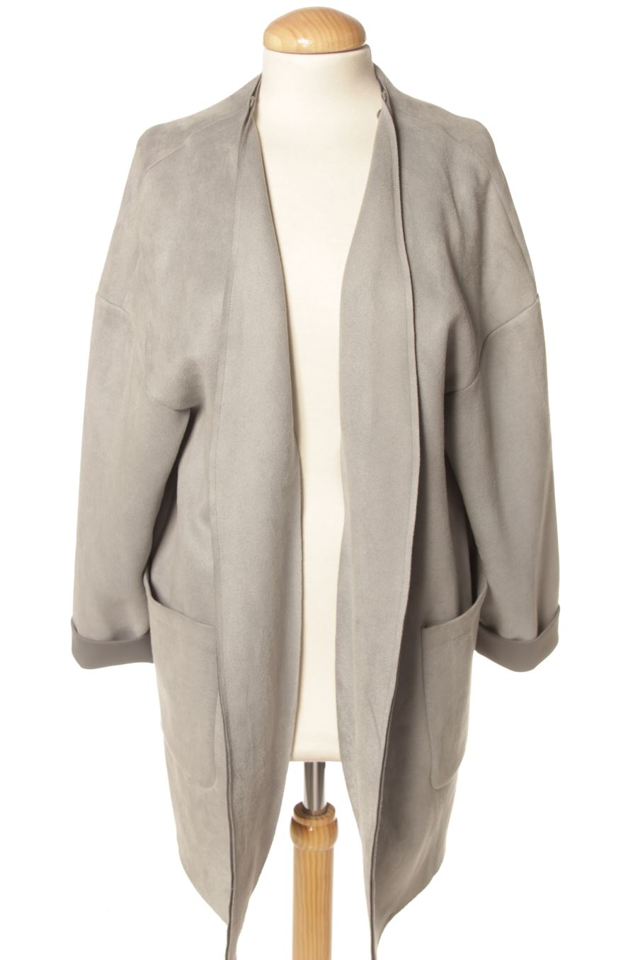 Gilet Zara de la taille XS, de couleur gris