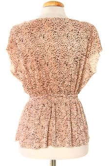 Blouse à manches courtes L Stradivarius