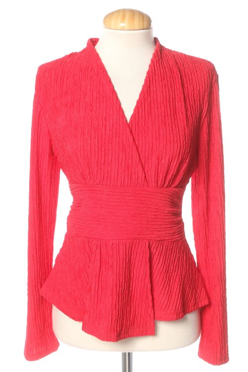 Blusa a maniche lunghe