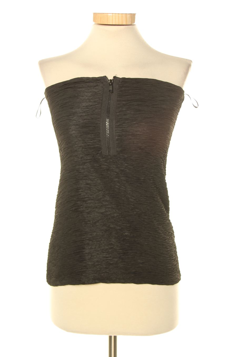 Aufwändiges Top von MIM Größe XS, Farbe Schwarz, für