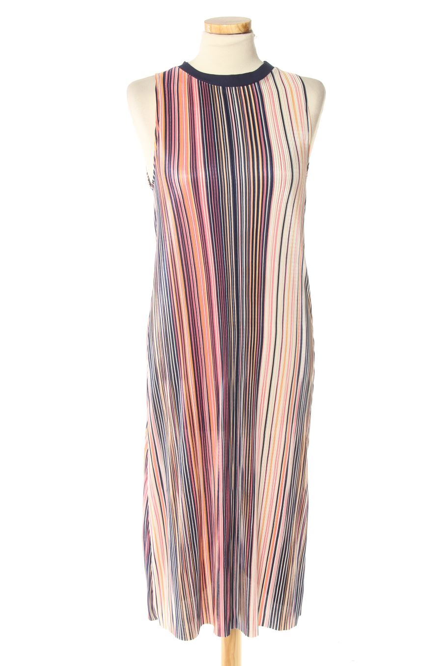 Robe casual Pull & Bear de la taille XS, de couleur rayures