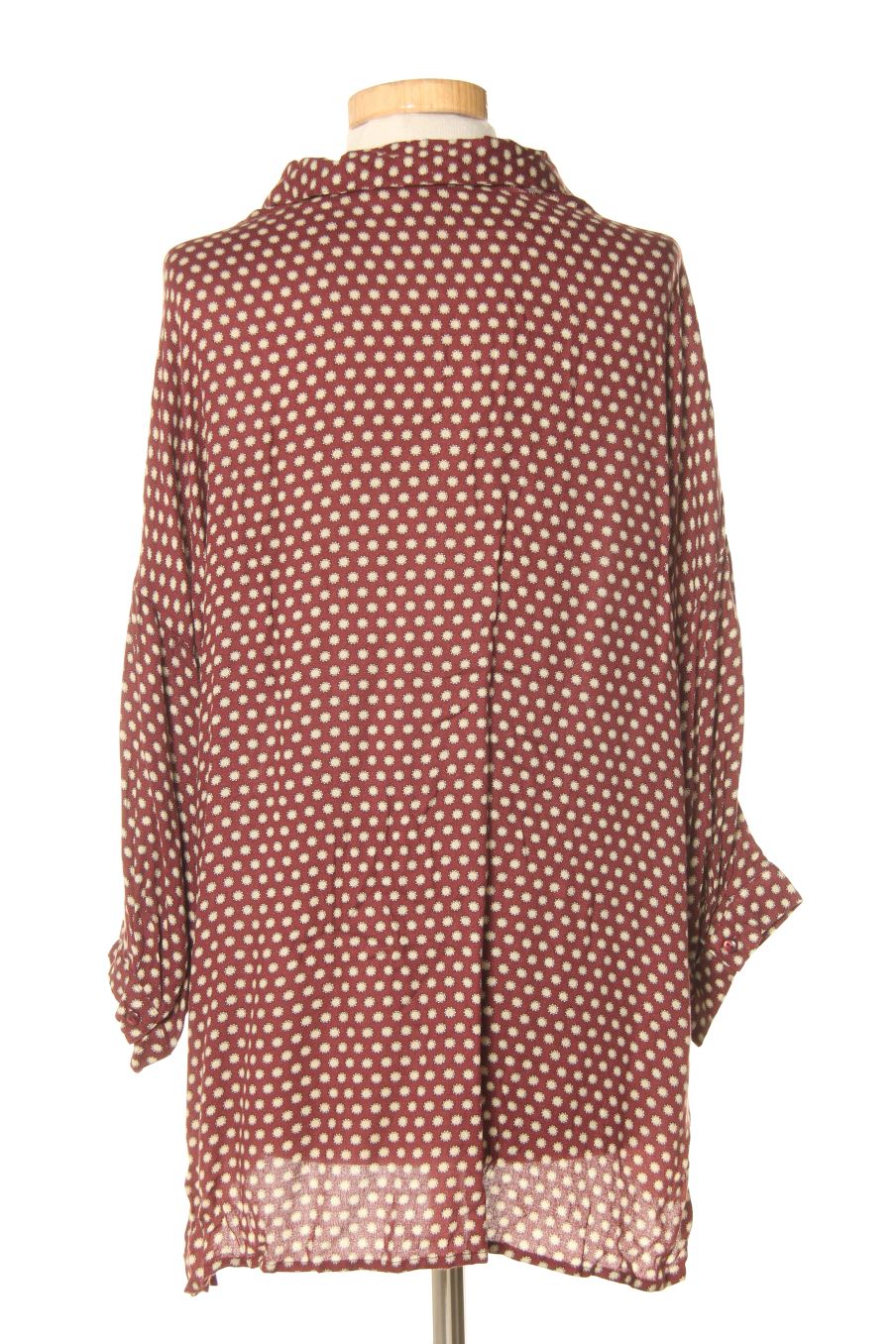 Camisa de Trucco de la talla S, de color burdeos