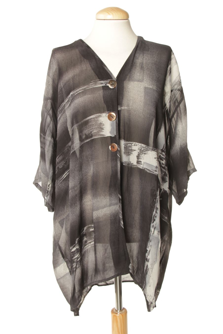 Camisa de Hopsack de la talla XXL, de color estampado