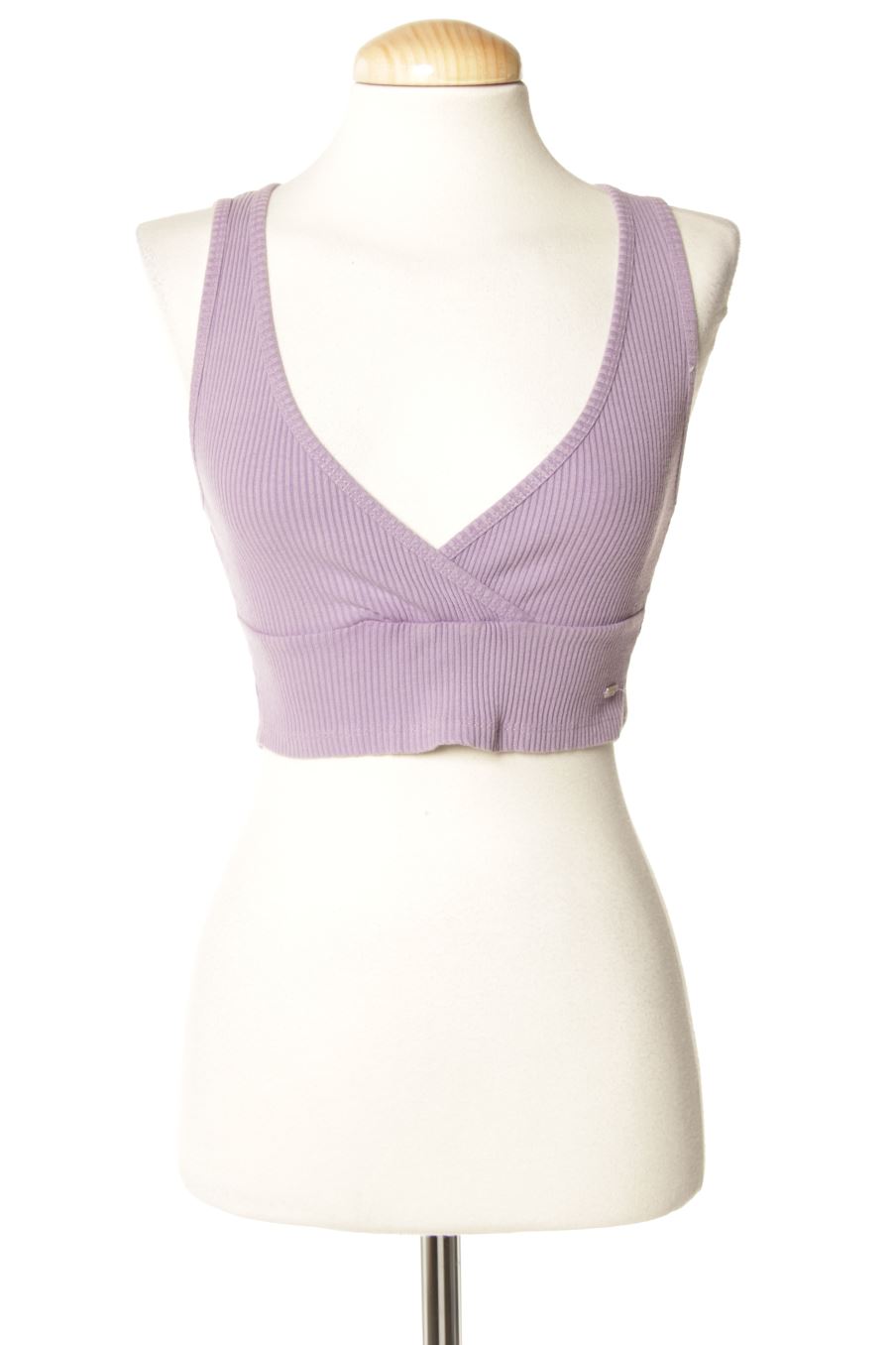 Top de Pull & Bear de la talla S, de color morado