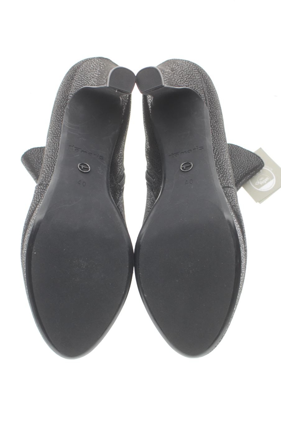 Botines de Tamaris de la talla 40, de color negro de