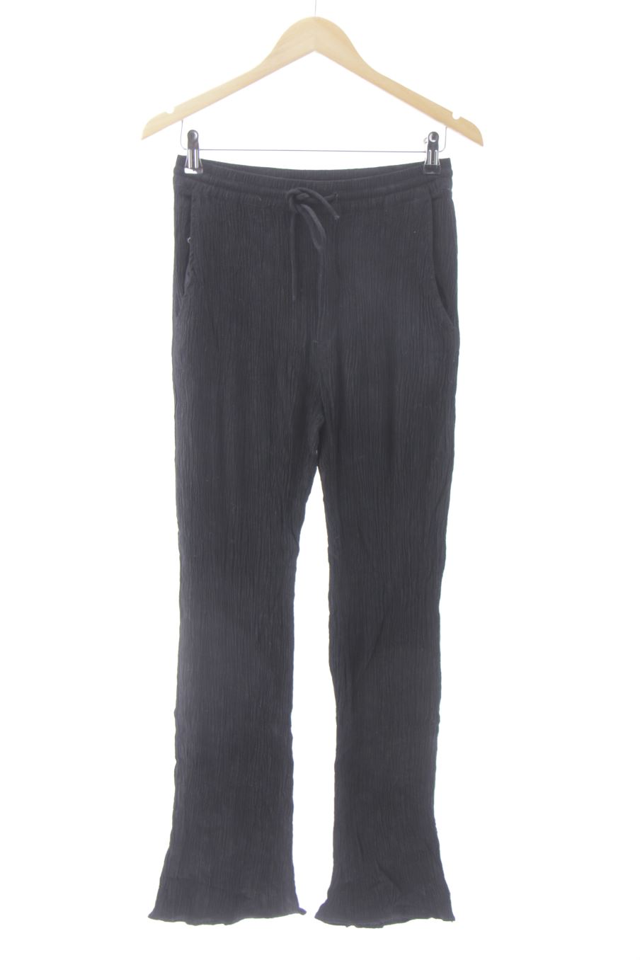 Pantalon Casual Zara de la taille S, de couleur noir