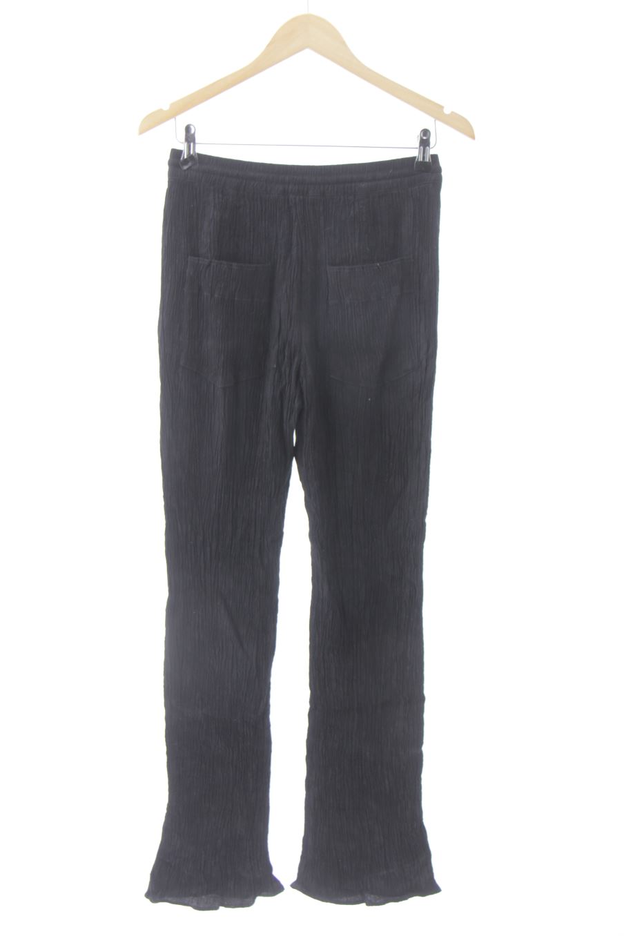 Pantalon Casual Zara de la taille S, de couleur noir