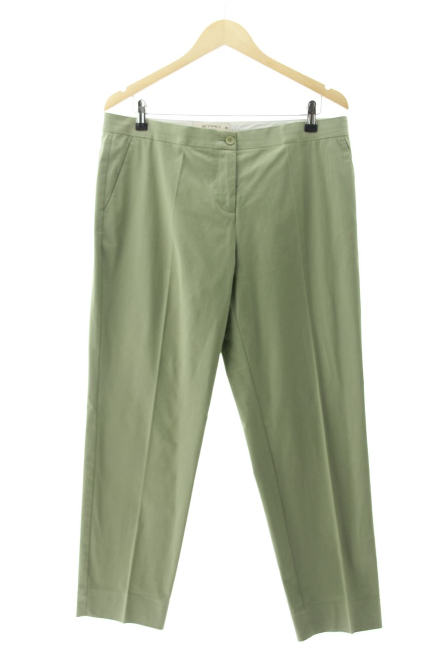 Pantalón de Etro de la talla 48, de color verde