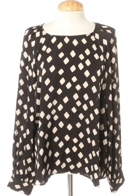 Blusa a maniche lunghe