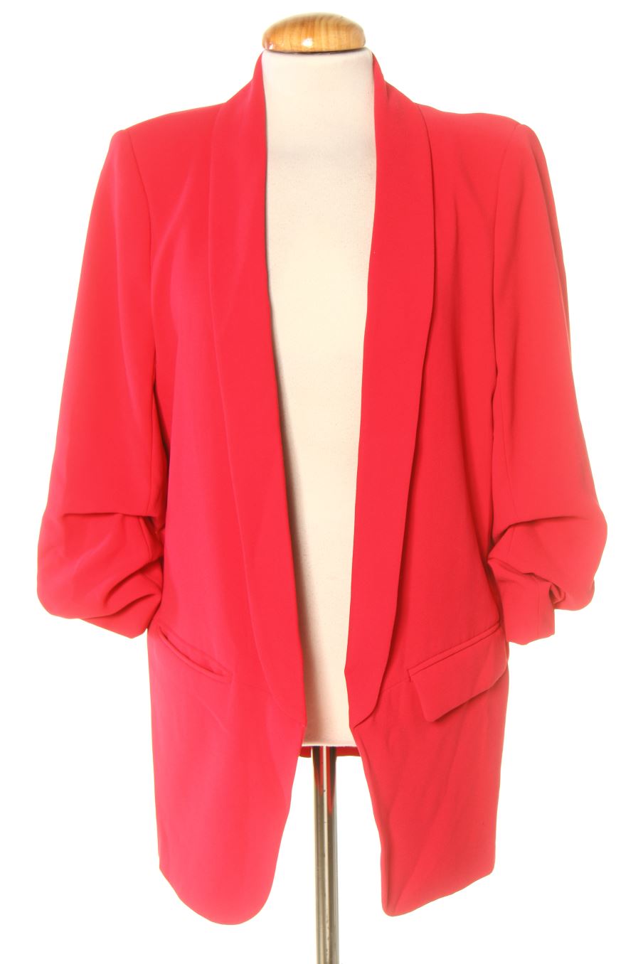 Blazer de Zara de la talla M, de color rosa