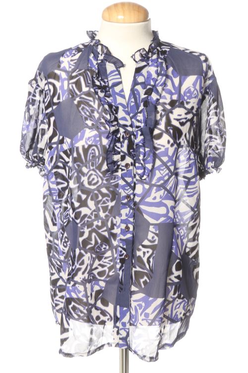Blusa a maniche corte