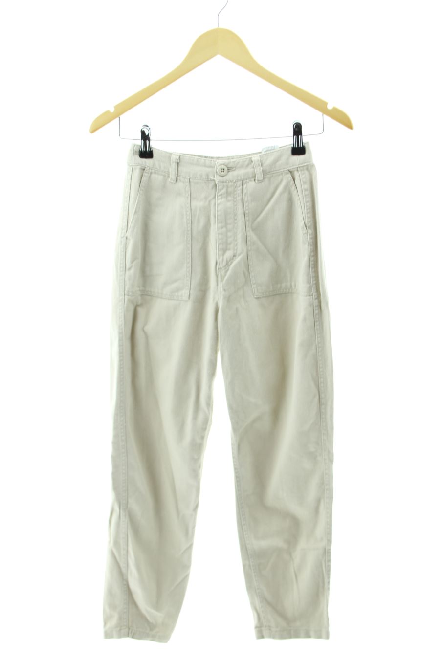 Vaqueros de Pull & Bear de la talla 32, de color beige de ropa vaquera