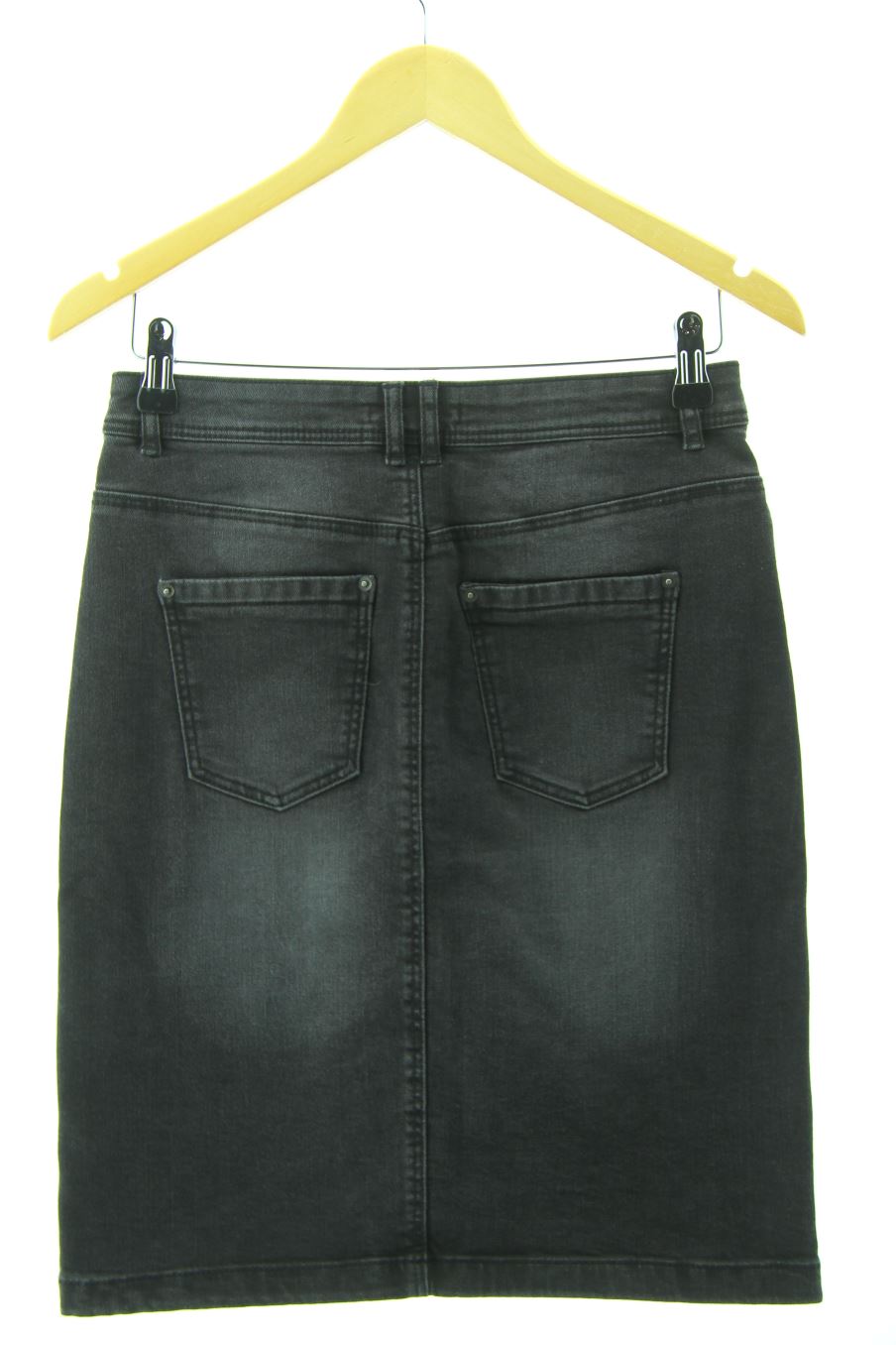 Jupe Camaieu de la taille 36, de couleur gris de denim